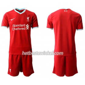 Liverpool Voetbaltenues Kind Thuis 2020/21 - SS (+ Korte broeken)